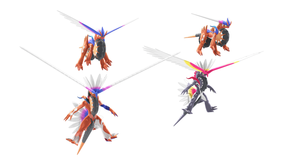 Koraidon 3D Model (FBX) - Pokemon Scarlet Violet by WingedZard64 on  DeviantArt